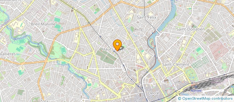 localisation de l'entreprise AMICALE DU PERSONNEL RETRAITE DE LA VILLE DE NANTES à NANTES