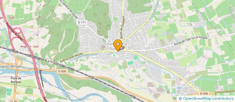 localisation de l'entreprise AMICALE DU PESQUIER à CAUMONT-SUR-DURANCE