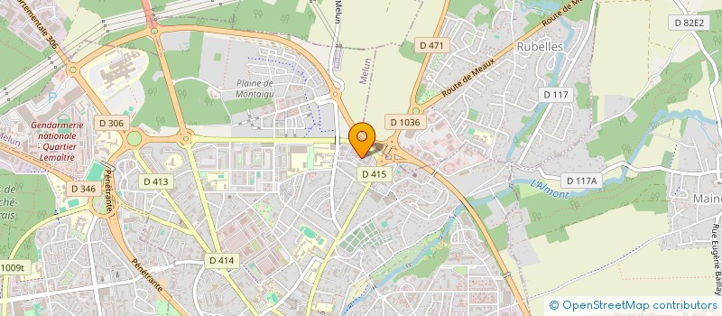 localisation de l'entreprise AMICALE DU PSIG DE MELUN  MELUN