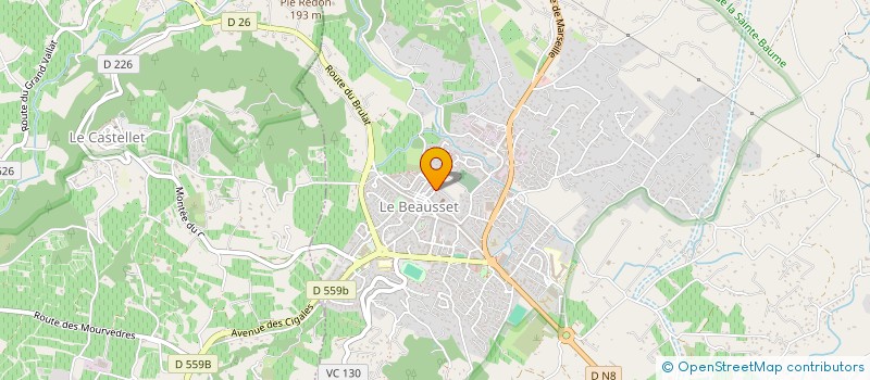 localisation de l'entreprise AMICALE DU QUAD VAROIS à LE BEAUSSET