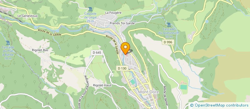 localisation de l'entreprise AMICALE DU SECOURS EN MONTAGNE 63  MONT-DORE