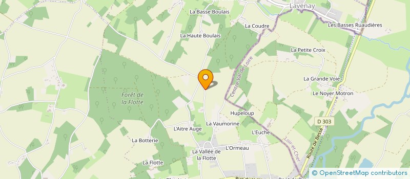 localisation de l'entreprise AMICALE DU SIVOS VALLEE DU TUSSON à LOIR EN VALLEE