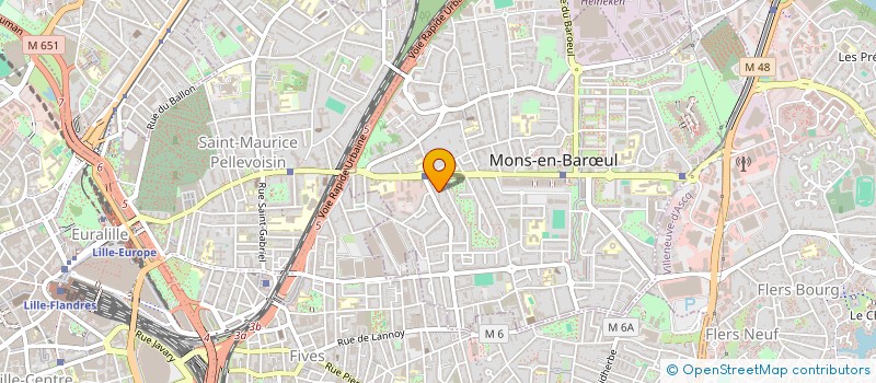 localisation de l'entreprise AMICALE DU TRAIN DE LOOS  MONS-EN-BARUL