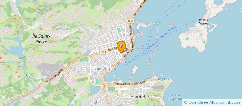 localisation de l'entreprise AMICALE DU TRESOR DE ST PIERRE & MIQUELON à SAINT PIERRE