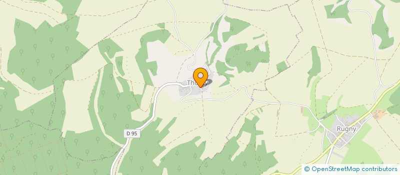 localisation de l'entreprise AMICALE DU VAU CHEVRES  THOREY