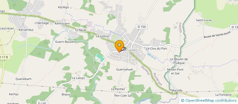 localisation de l'entreprise AMICALE ECOLE LAIQUE à PLUMERGAT