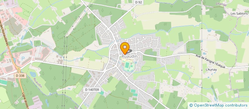 localisation de l'entreprise AMICALE ECOLES PUBLIQUES  RUAUDIN