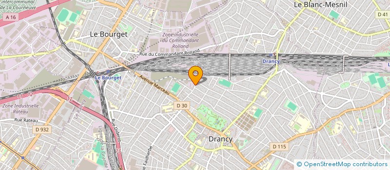 localisation de l'entreprise AMICALE ENTRAIDE SOLIDARITE à DRANCY