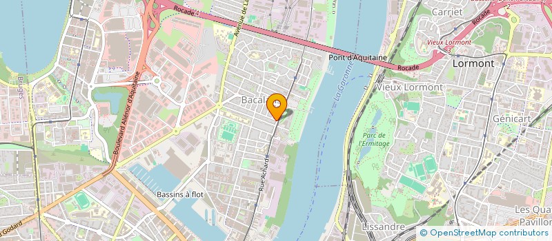 localisation de l'entreprise AMICALE ETS SCOLAIRES LAIQUES DE BACALAN à BORDEAUX