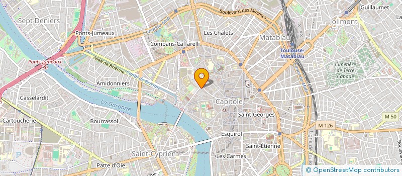 localisation de l'entreprise AMICALE ETUDIANTS SCIENCES ECO TOULOUSE  TOULOUSE