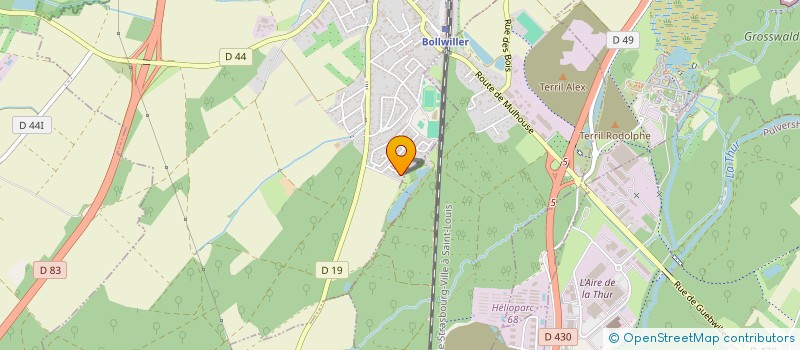 localisation de l'entreprise AMICALE EUROPEENNE ANCIENS COMBATTANTS  BOLLWILLER