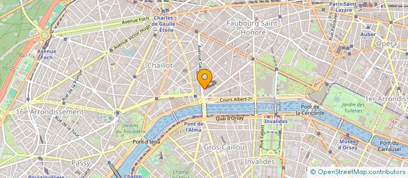 localisation de l'entreprise AMICALE FACEL VEGA  PARIS