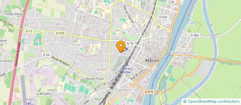 localisation de l'entreprise AMICALE FELINE DES CHATS DU VAL LAMARTINIEN à MACON