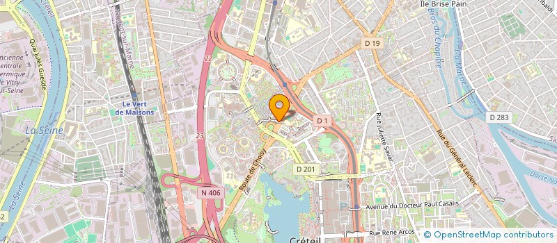 localisation de l'entreprise AMICALE FONCTION SECURITE PUBL  CRETEIL