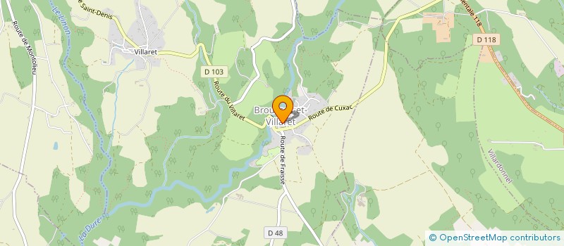 localisation de l'entreprise AMICALE FONTIERS CABARDES LOISIRS à FONTIERS-CABARDES