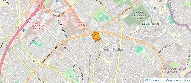 localisation de l'entreprise AMICALE FOOTBALL PHALEMPINS TOURCOING  TOURCOING