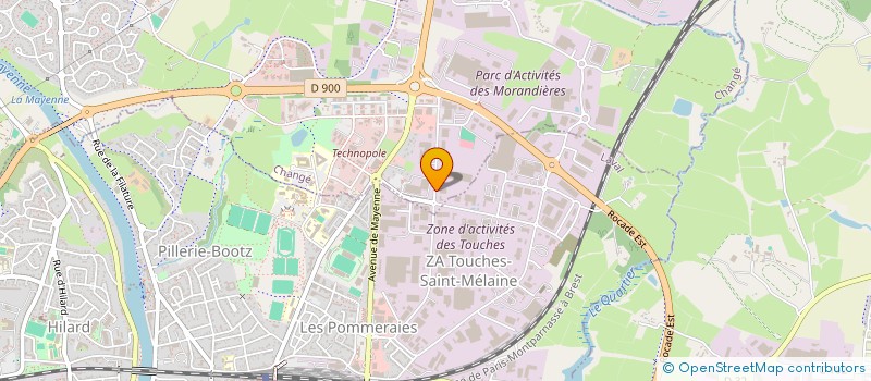 localisation de l'entreprise AMICALE FORCLUM à CHANGE