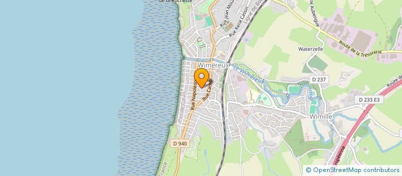 localisation de l'entreprise AMICALE FORME ET DEFENSE  WIMEREUX