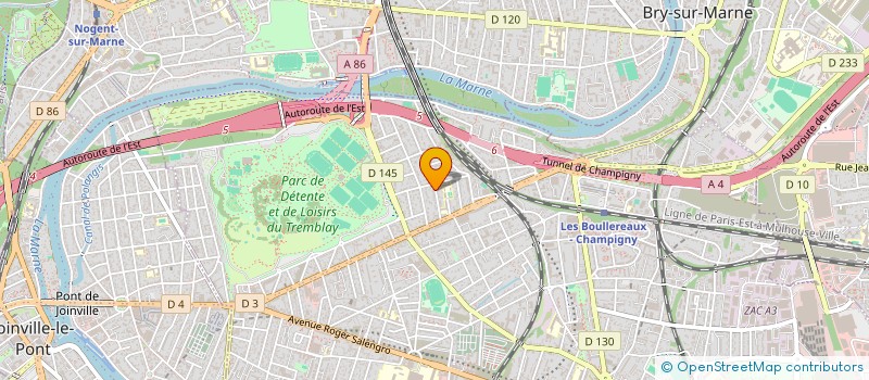 localisation de l'entreprise AMICALE FRANCO ASIE DU VAL DE MARNE  CHAMPIGNY-SUR-MARNE