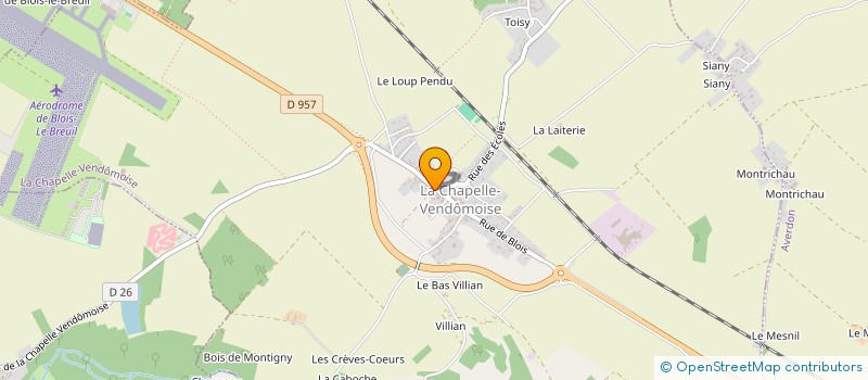 localisation de l'entreprise AMICALE FRANCO-AUSTALIENNE D AIDE AUX ENFANTS à LA CHAPELLE-VENDOMOISE