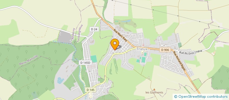 localisation de l'entreprise AMICALE FRANCO-POLONAISE TRIEUX-TUCQUEGNIEUX  TRIEUX