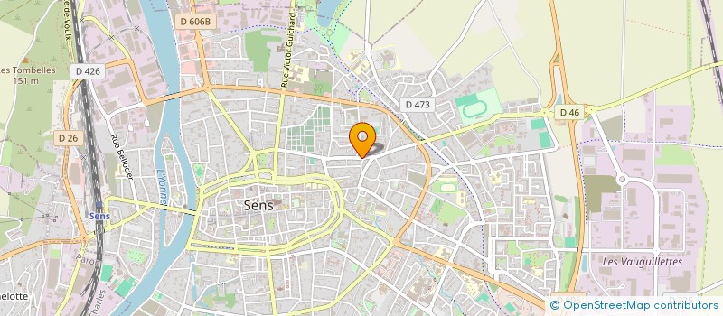 localisation de l'entreprise AMICALE FRANCO PORTUGAISE DE SENS à SENS