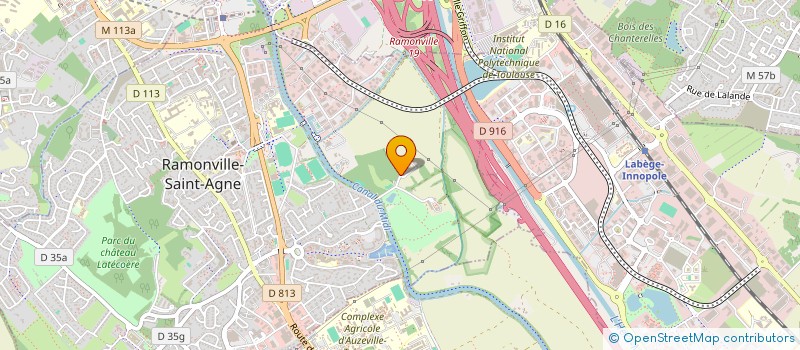 localisation de l'entreprise AMICALE FRANCO-TAIWANAISE  RAMONVILLE-SAINT-AGNE