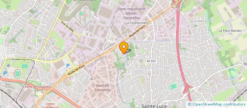 localisation de l'entreprise AMICALE FRANCO TAIWANAISE DE L'OUEST à NANTES