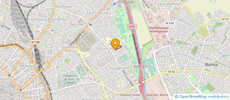 localisation de l'entreprise AMICALE GABRIEL GUILLOT à TOULOUSE