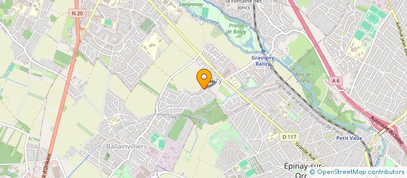 localisation de l'entreprise AMICALE GAUTIER à LONGJUMEAU