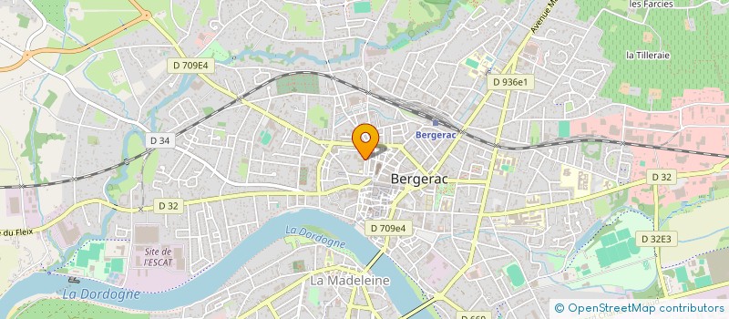 localisation de l'entreprise AMICALE GENEA24 à BERGERAC