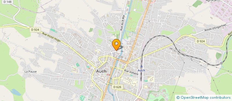 localisation de l'entreprise AMICALE GERSOISE DU 10 MAI à AUCH