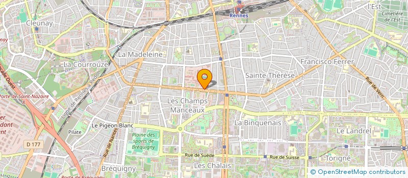 localisation de l'entreprise AMICALE GOS 35 à RENNES