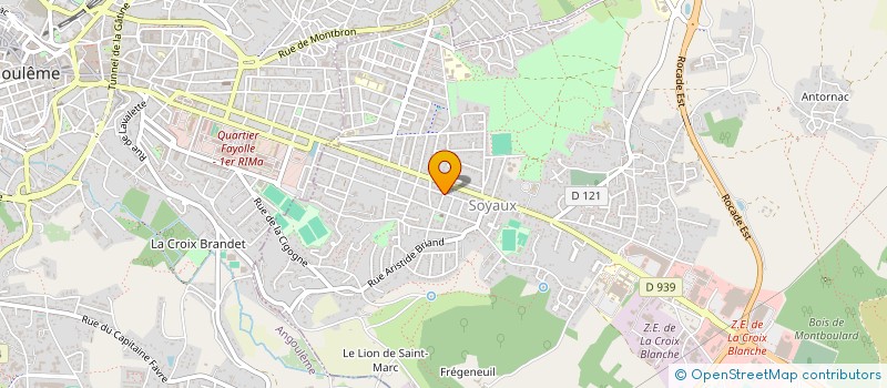 localisation de l'entreprise AMICALE GRAPILLET DE SOYAUX à SOYAUX