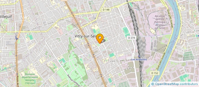 localisation de l'entreprise AMICALE GUIDE DES MONTAGNES à VITRY-SUR-SEINE