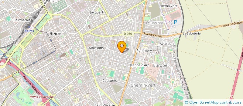 localisation de l'entreprise AMICALE GUSTAVE LAURENT  REIMS