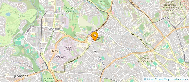localisation de l'entreprise AMICALE HERAULT à MONTPELLIER