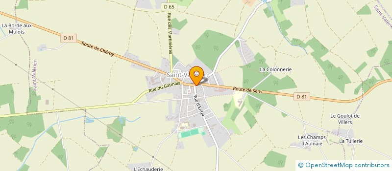 localisation de l'entreprise AMICALE INTERPAROISSIALE  SAINT-VALERIEN