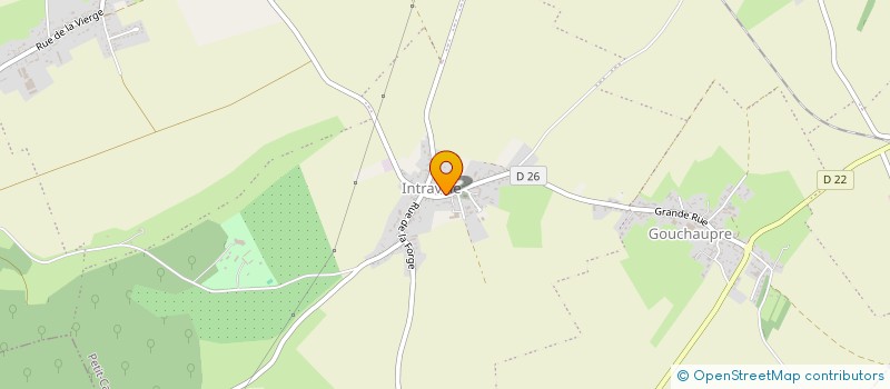 localisation de l'entreprise AMICALE INTRAVILLAISE  PETIT-CAUX