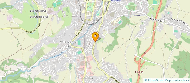 localisation de l'entreprise AMICALE ISICA à LE PUY-EN-VELAY