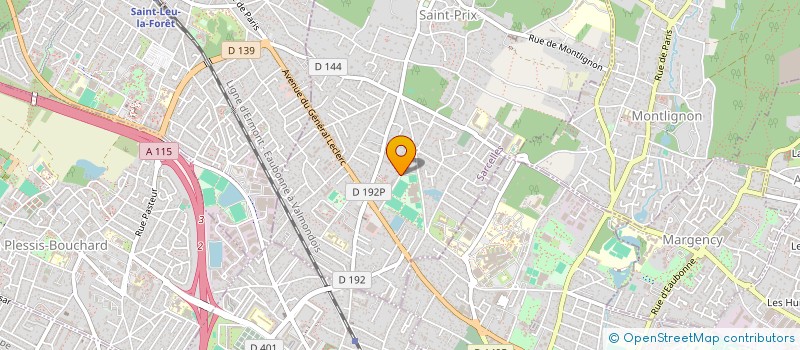 localisation de l'entreprise AMICALE JARDINIERS AMATEURS FLORAMI à SAINT-PRIX