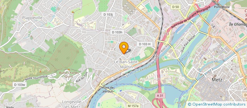 localisation de l'entreprise AMICALE JEAN BAUCHEZ  LE BAN-SAINT-MARTIN