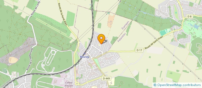 localisation de l'entreprise AMICALE JEAN MOULIN LARDY  LARDY