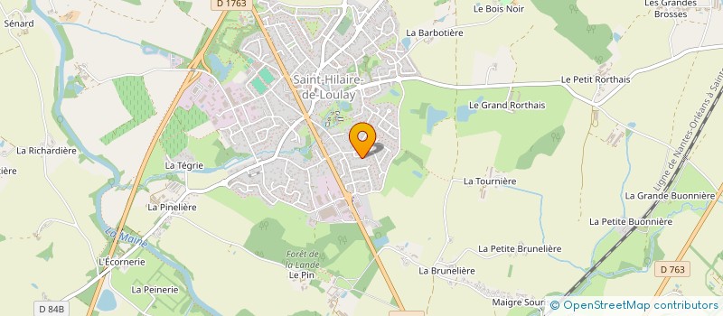 localisation de l'entreprise AMICALE JEANNE D'ARC à MONTAIGU-VENDEE