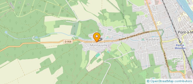 localisation de l'entreprise AMICALE JEUNESSE SPORTIVE ET EDUCATIVE DE MONTAUVILLE  MONTAUVILLE