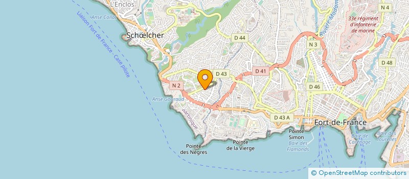 localisation de l'entreprise AMICALE KARATE SHOTOKAN  SCHLCHER