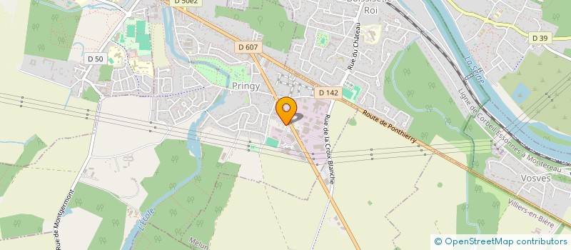 localisation de l'entreprise AMICALE KASAIENNE MBUJI MAYI KANANGA  PRINGY