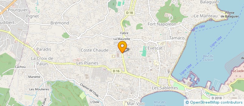 localisation de l'entreprise AMICALE LA MAURELLE à LA SEYNE-SUR-MER