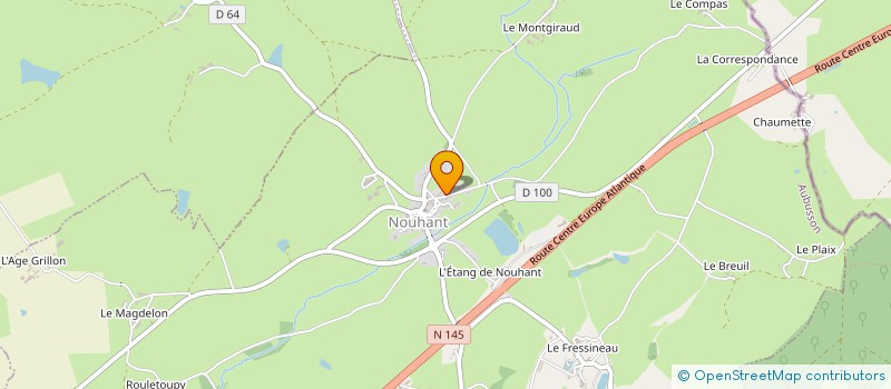 localisation de l'entreprise AMICALE LAIQUE à BUDELIERE