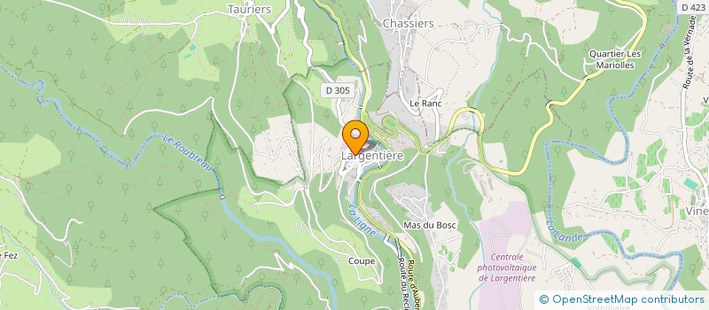 localisation de l'entreprise AMICALE LAIQUE à LAURAC-EN-VIVARAIS